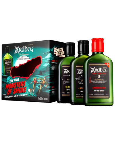 ウイスキー Ardbeg The Three Monsters of Smoke Ardbeg The Three Monsters of Smoke Set Islay Single Malt