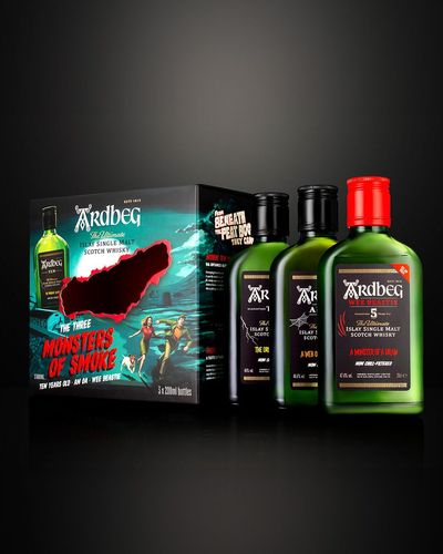 Ardbeg The Three Monsters of Smoke - 3 x 20 cl Whisky