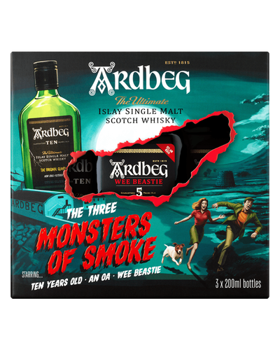 Ardbeg The Three Monsters of Smoke Set Islay Single Malt Scotch