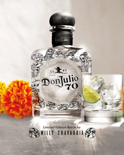 Don Julio 70 Anejo Cristalino Tequila Dia De Muertos 2024 Limited