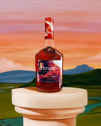Hennessy Very Special × LeBron James 限定版 Hennessy V.S Cognac x LeBron James Limited Edition 750ml
