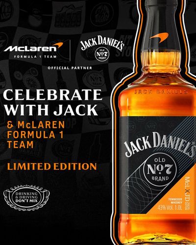 Jack Daniel's x McLaren McLxJD 2025 Edition Tennessee Whiskey