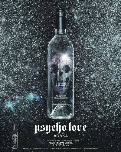 Psycho Love Vodka | Ultra Premium Organic Vodka Produced by HYDE