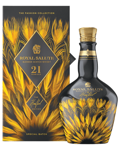 Royal Salute x Harris Reed Edition 21 Year Old Blended Scotch