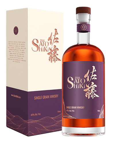 Sekk Sato Shiki Single Grain Japanese Whisky | Passion Spirits