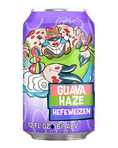 South Beach Brewing Co. Guava Haze Hefeweizen | 6-Pack Cans