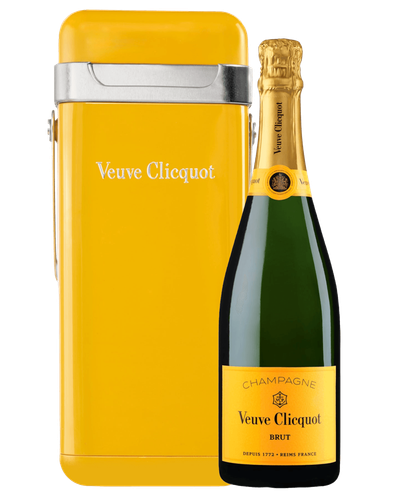 Veuve Clicquot Brut Yellow Label Champagne with Portable Cooler