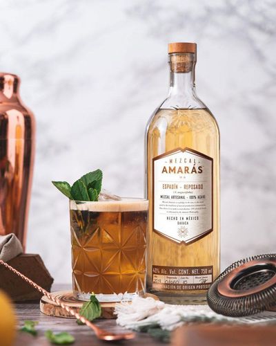 MEZCAL AMARAS メスカル アマラスエスパディン 750ml Mezcal Amarás Espadín Reposado 750ml - Old Town Tequila