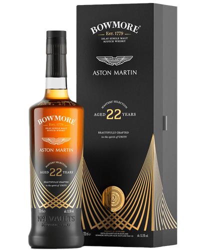 【2本セット】BOWMORE ASTON MARTIN 18年 10年 Bowmore Aston Martin 21,18,15,10 Year Old Masters Selection