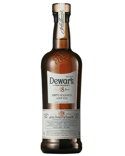 Dewar's 18 Year Old | Personalized Bottle - Dewars 18 | Passion