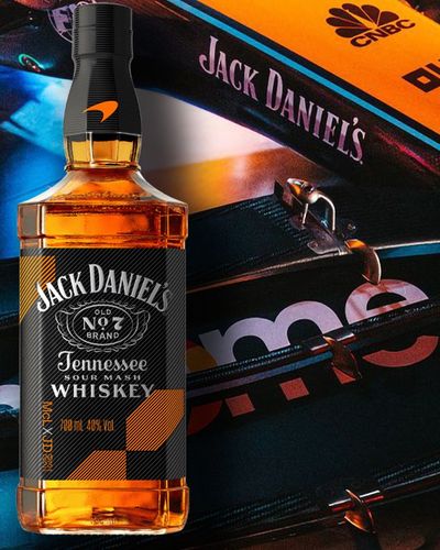 Jack Daniels x McLaren McLxJD 2023 Limited Edition Bottle