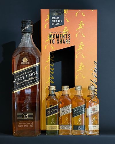 Johnnie Walker 'Moments to Share' Voice Recorder Variety Gift Set