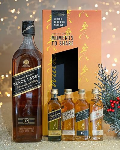 Johnnie Walker 'Moments to Share' Voice Recorder Variety Gift Set