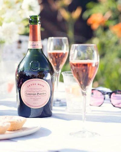 Laurent-Perrier Cuvée Rosé Champagne Brut Two Flute Limited