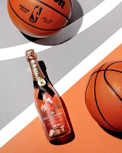 Moët & Chandon Nectar Imperial Rosé X NBA Collection by Just Don