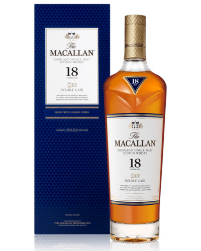 The Macallan Double Cask 18 Year Old Single Malt Scotch