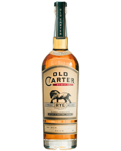 Old Carter Straight Rye Whiskey Small Batch 14