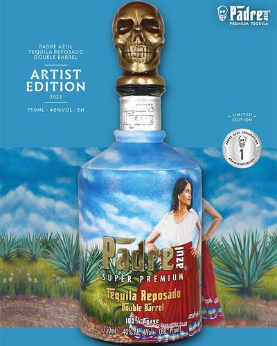 Padre Azul Double Barrel Reposado Tequila Limited Artist Edition