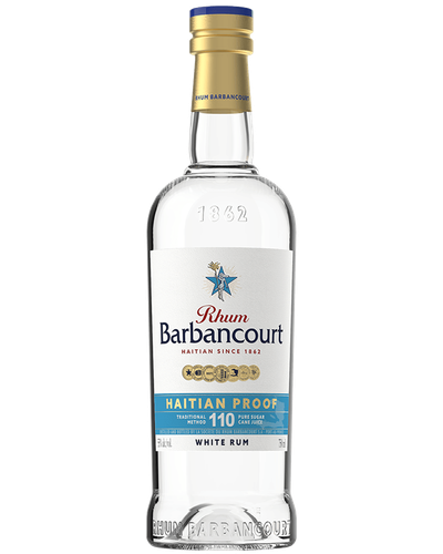 Rhum Barbancourt Haitian Proof White Rum 110 Proof