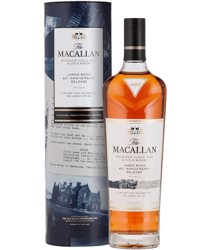 The Macallan James Bond 007 60th Anniversary Release Decade VI