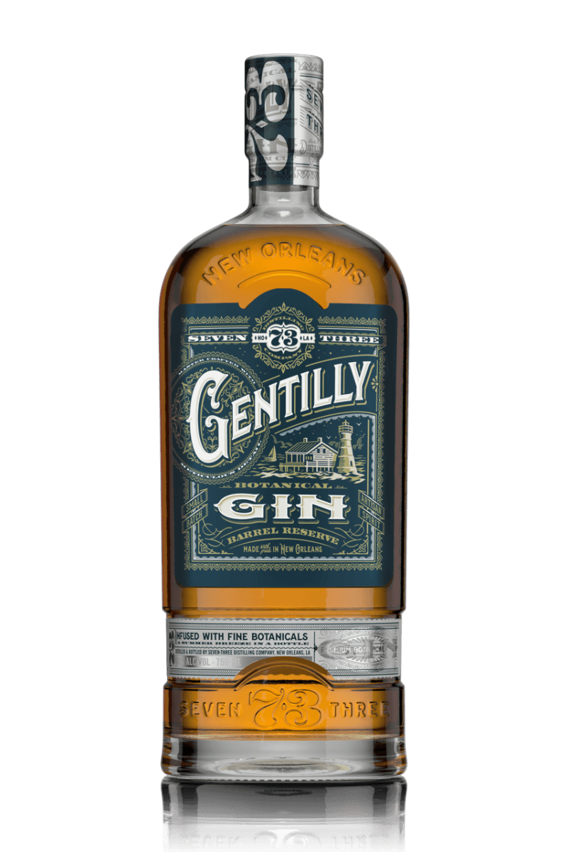 Seven Three Distilling Co. Gentilly Gin Barrel-Reserve | Seven